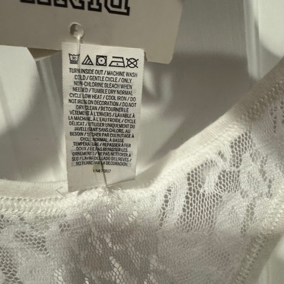 NWT Victoria's Secret PINK MLB Miami Marlins Lace Tank – Size M Limited Edition - Picture 6 of 6